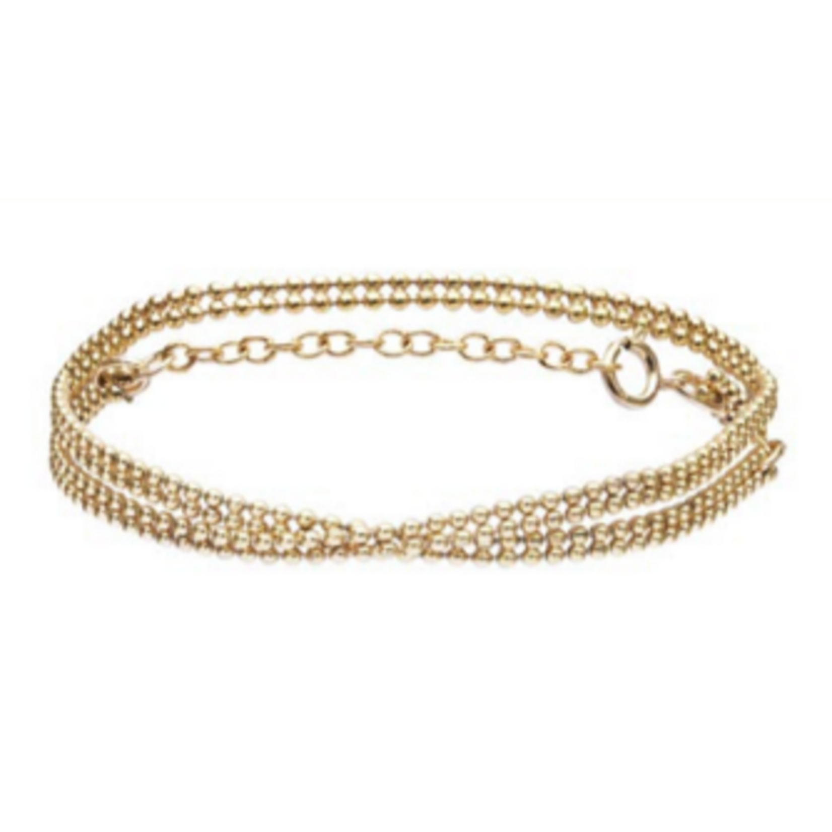 By 164 Bracelet Double Perle