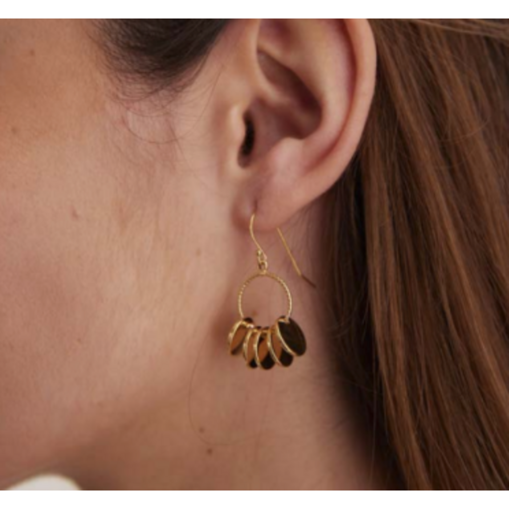 By 164 Boucles d'Oreilles Amandine à la paire