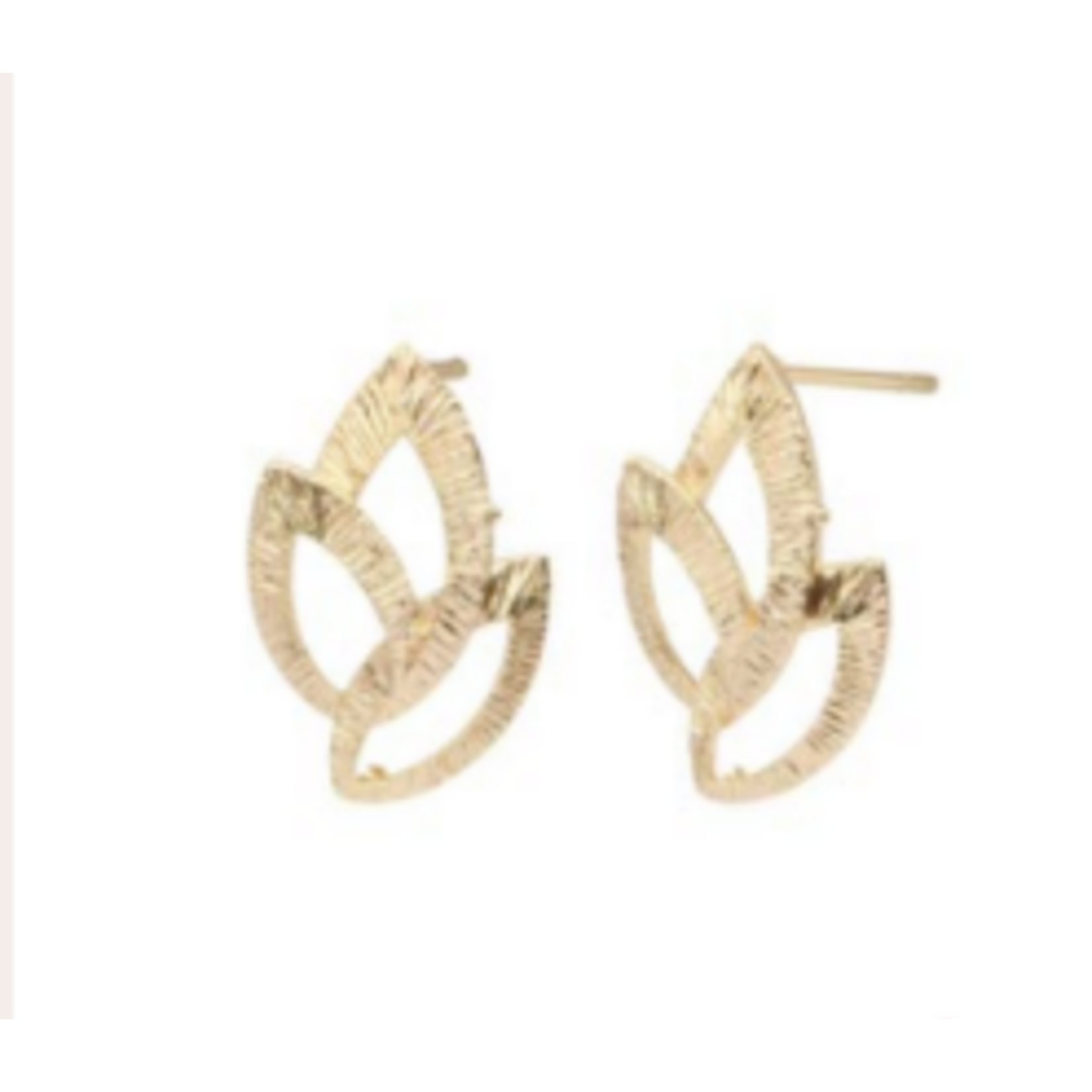 By 164 Boucles d'Oreilles Fleurs à la paire