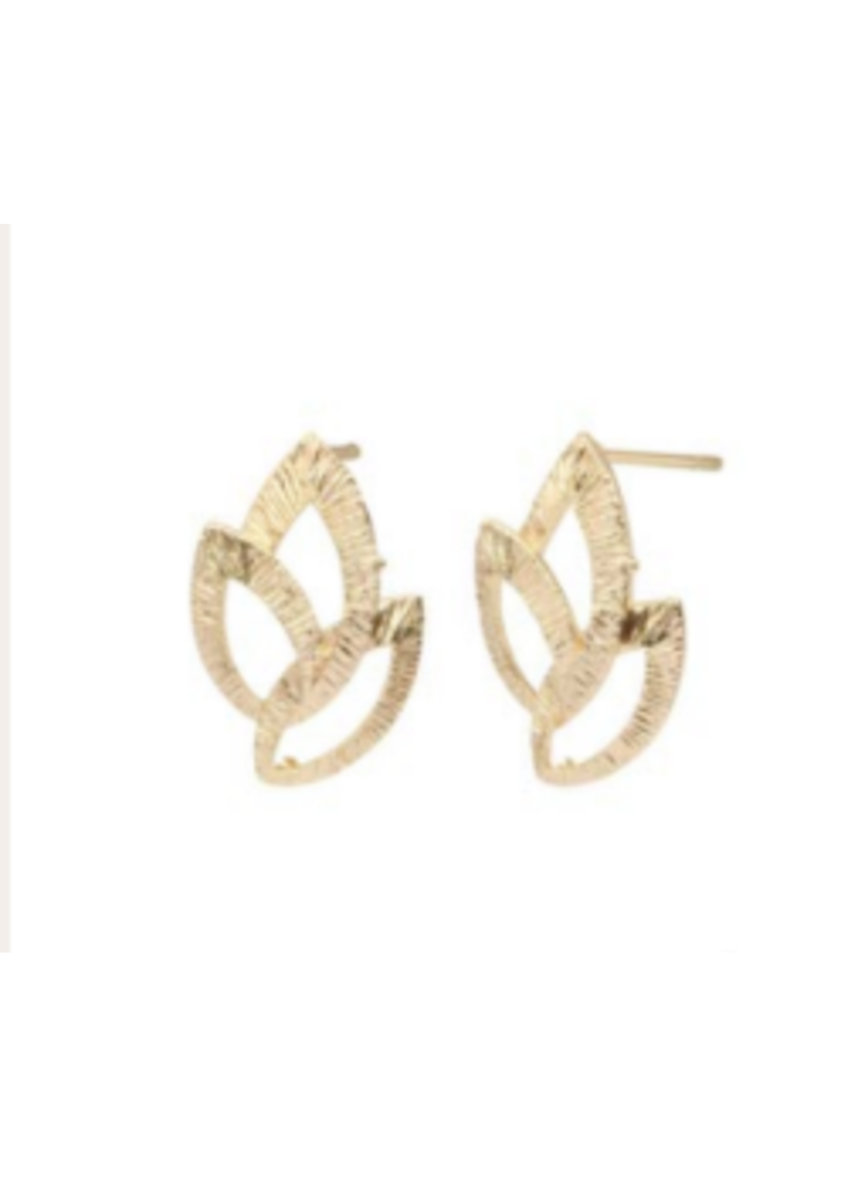 By 164 Boucles d'Oreilles Fleurs à la paire