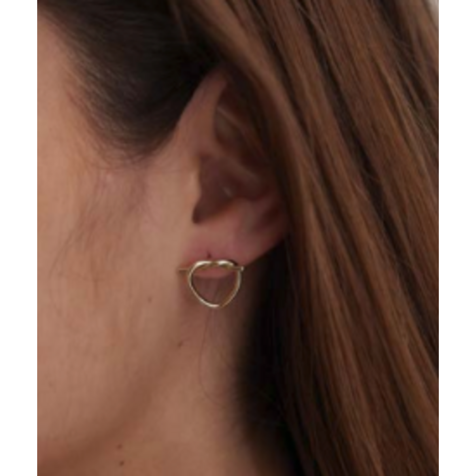 By 164 Boucles D'Oreilles Josy Noeuds à la Paire