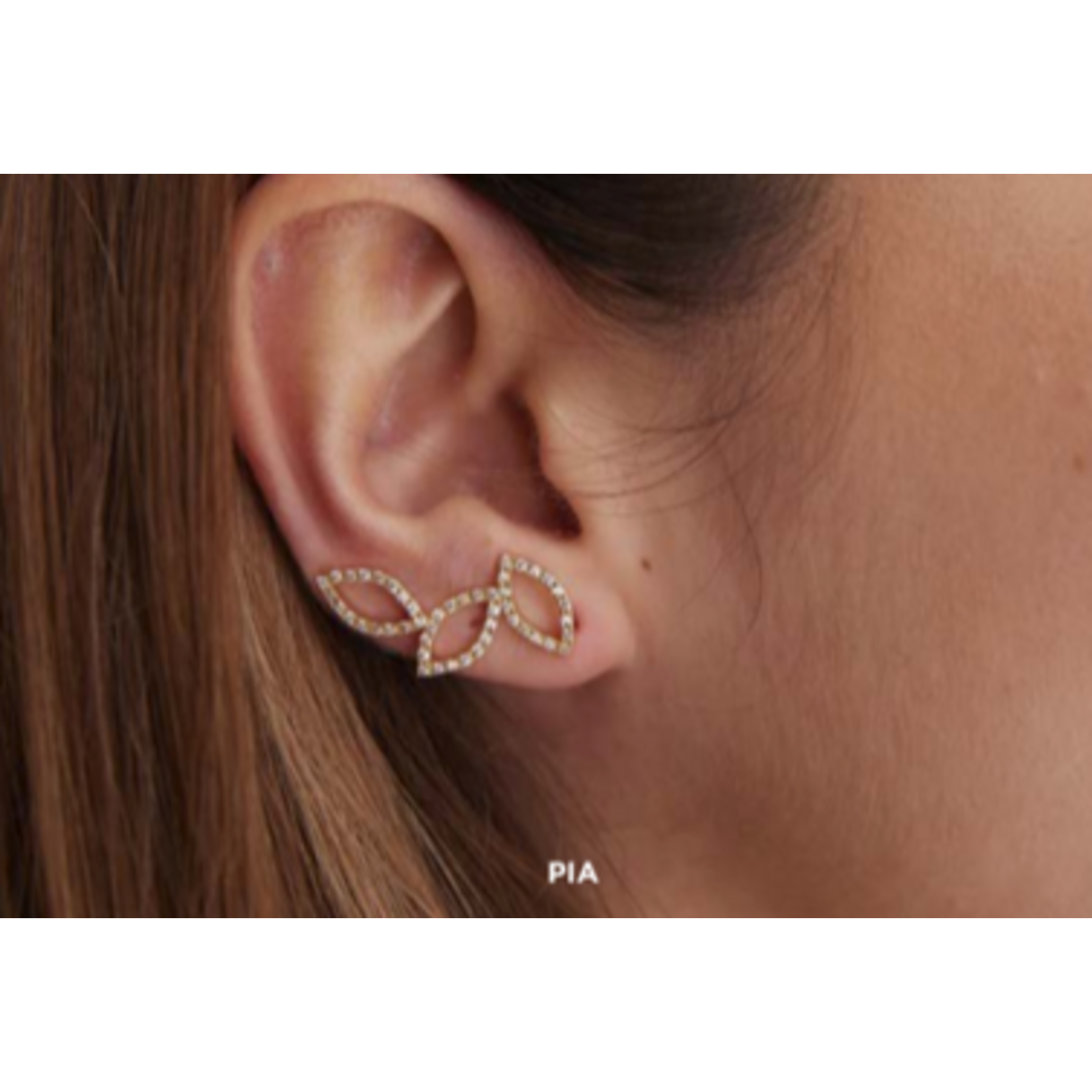 By 164 Boucle D'Oreille Pia à la pièce