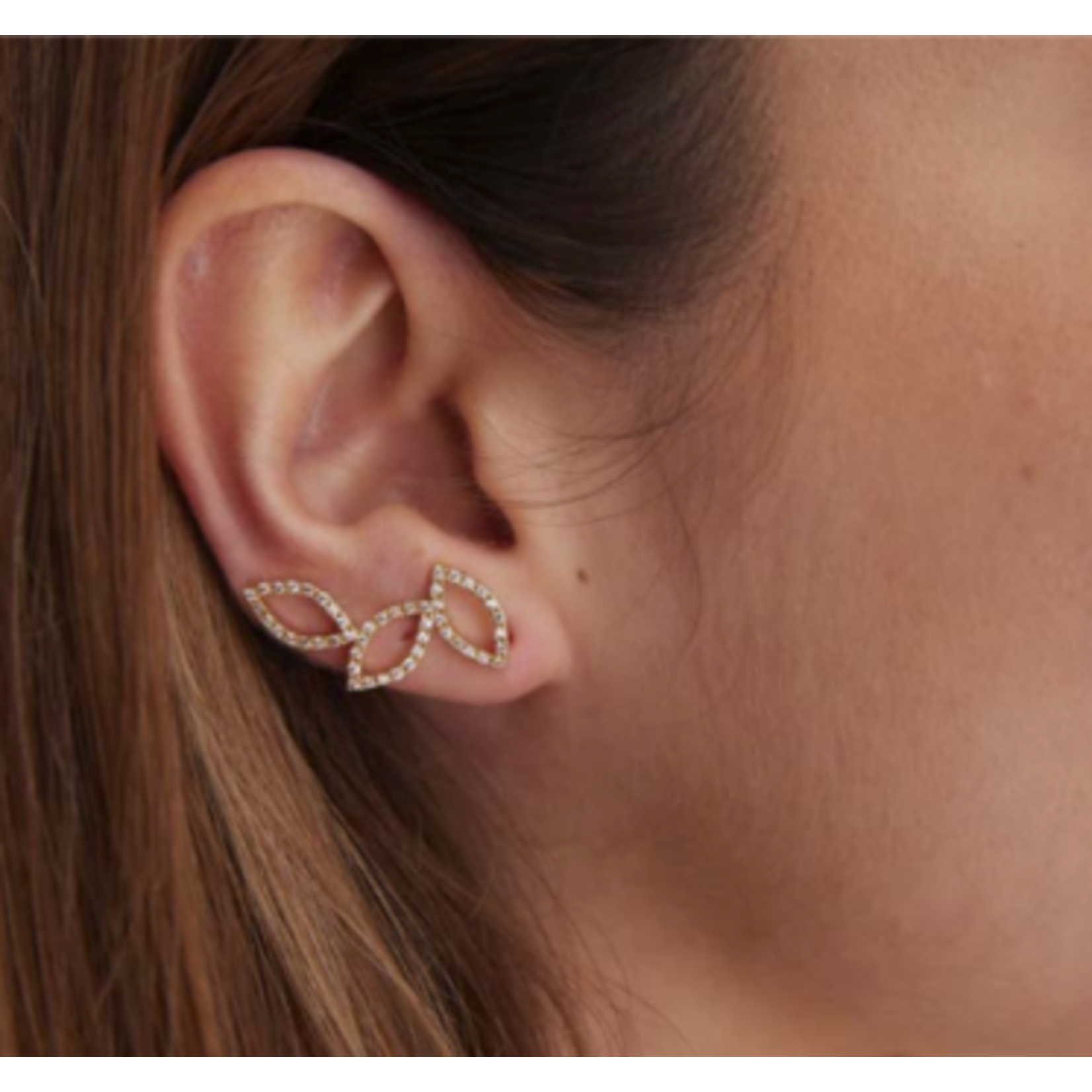 By 164 Boucle D'Oreille Pia à la pièce