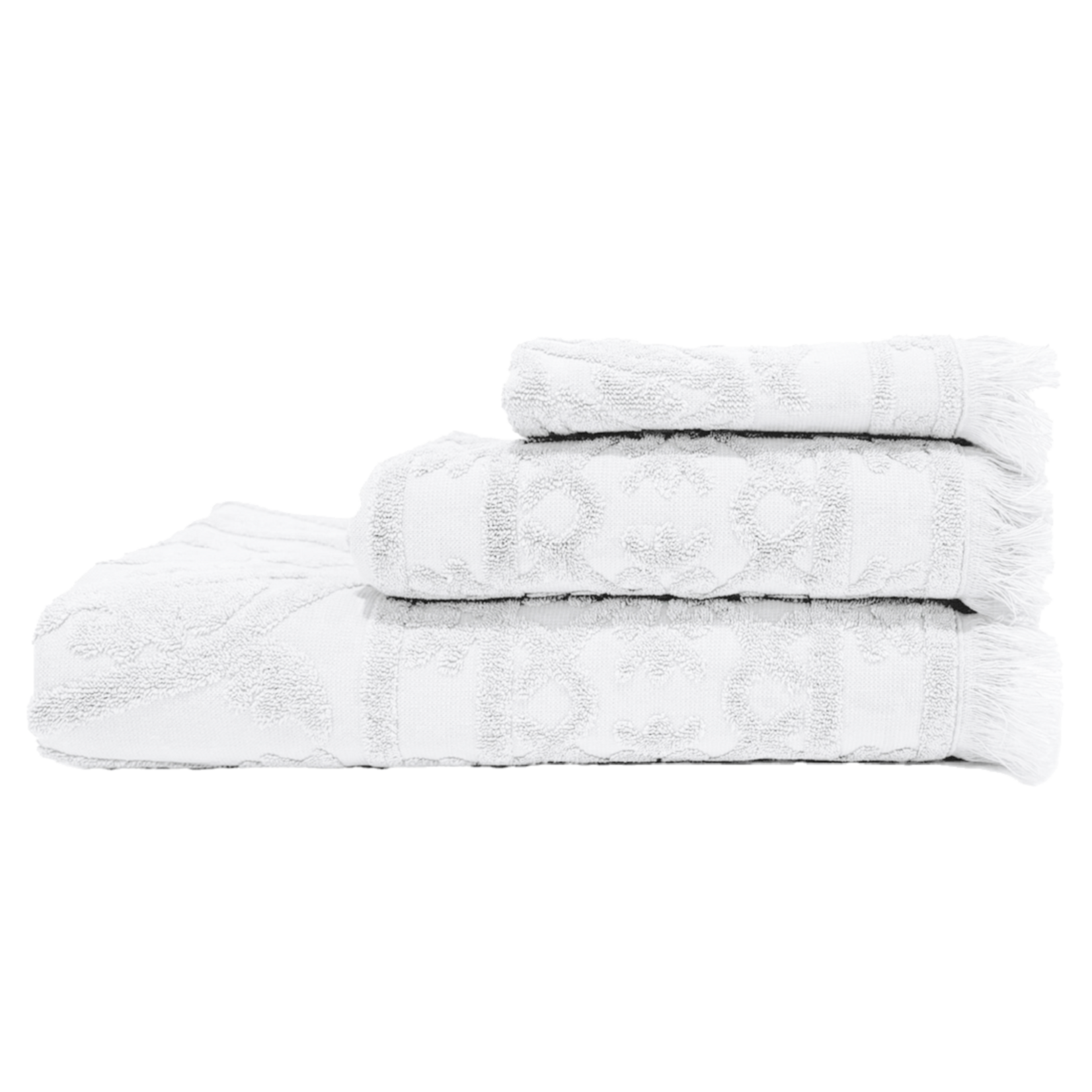 Haomy Ubud Serviette Invité Blanc