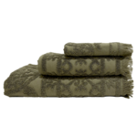 Haomy Ubud Serviette Invité Kaki