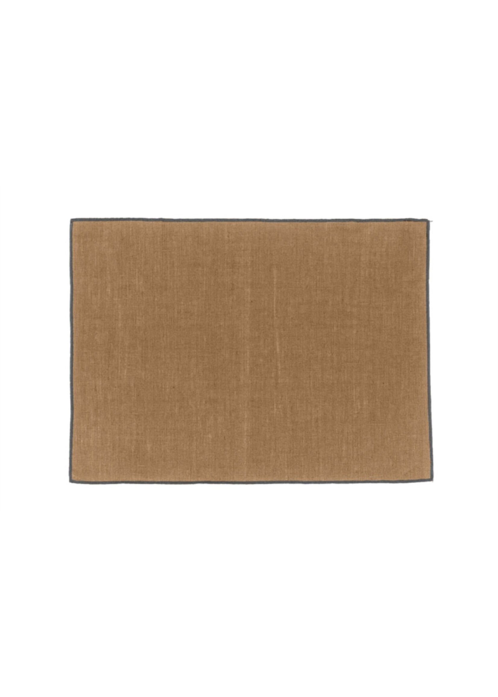 Haomy Set de Table Borgo Enduit Tabac