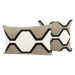 Haomy Housse de coussin Nassau Lin 40*60