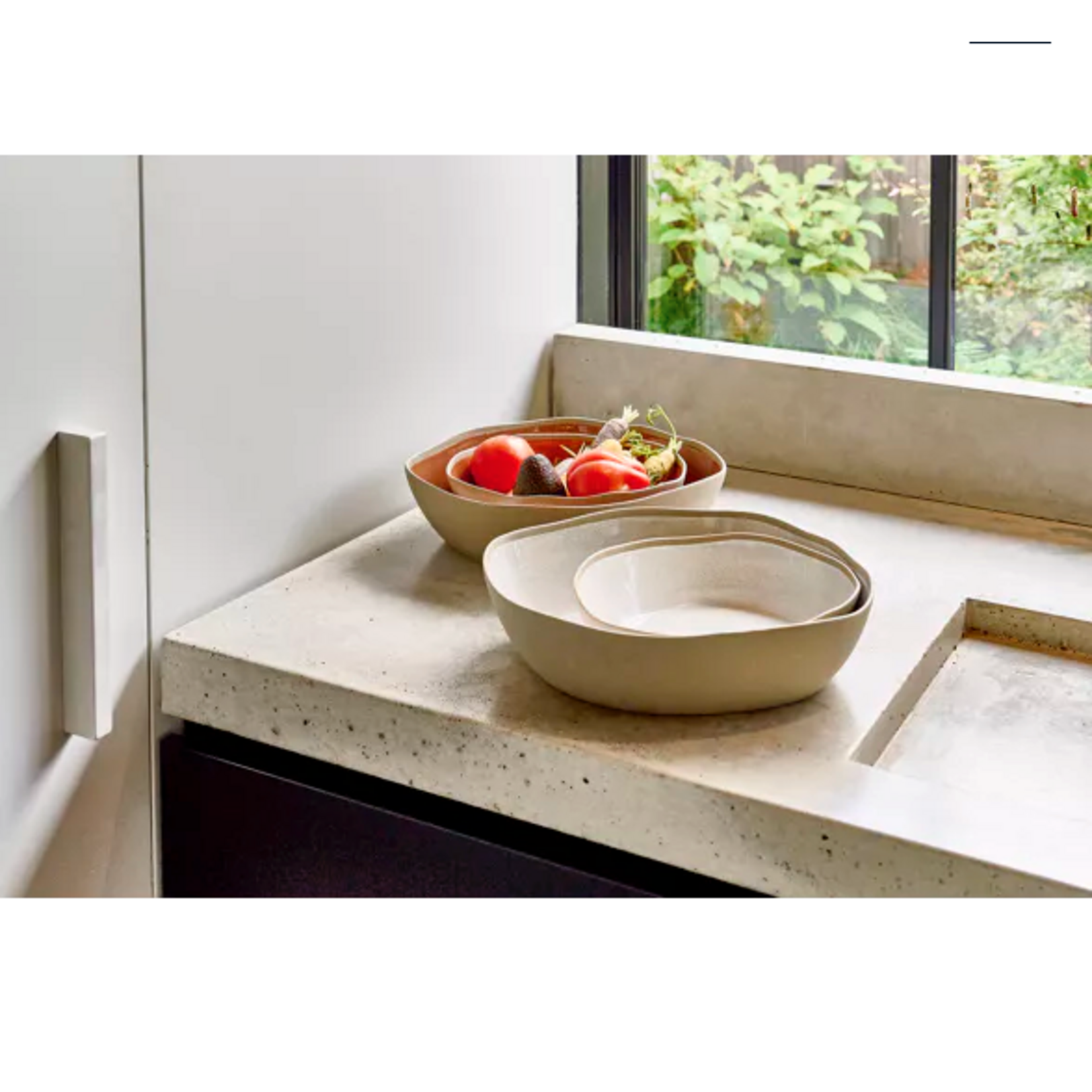 Pomax Primeval Saladier Greige 29,2 cm