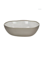 Pomax Primeval Saladier Greige XL 36,3 cm