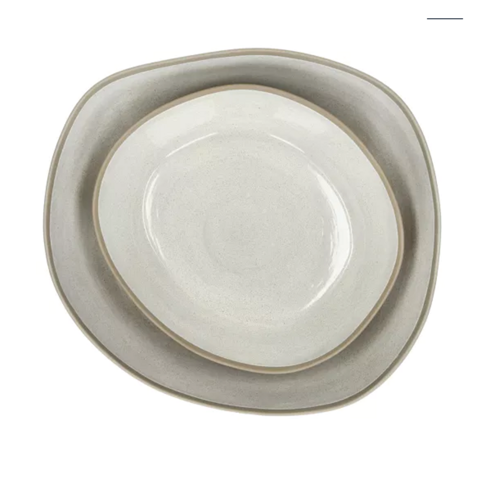 Pomax Primeval Saladier Greige XL 36,3 cm