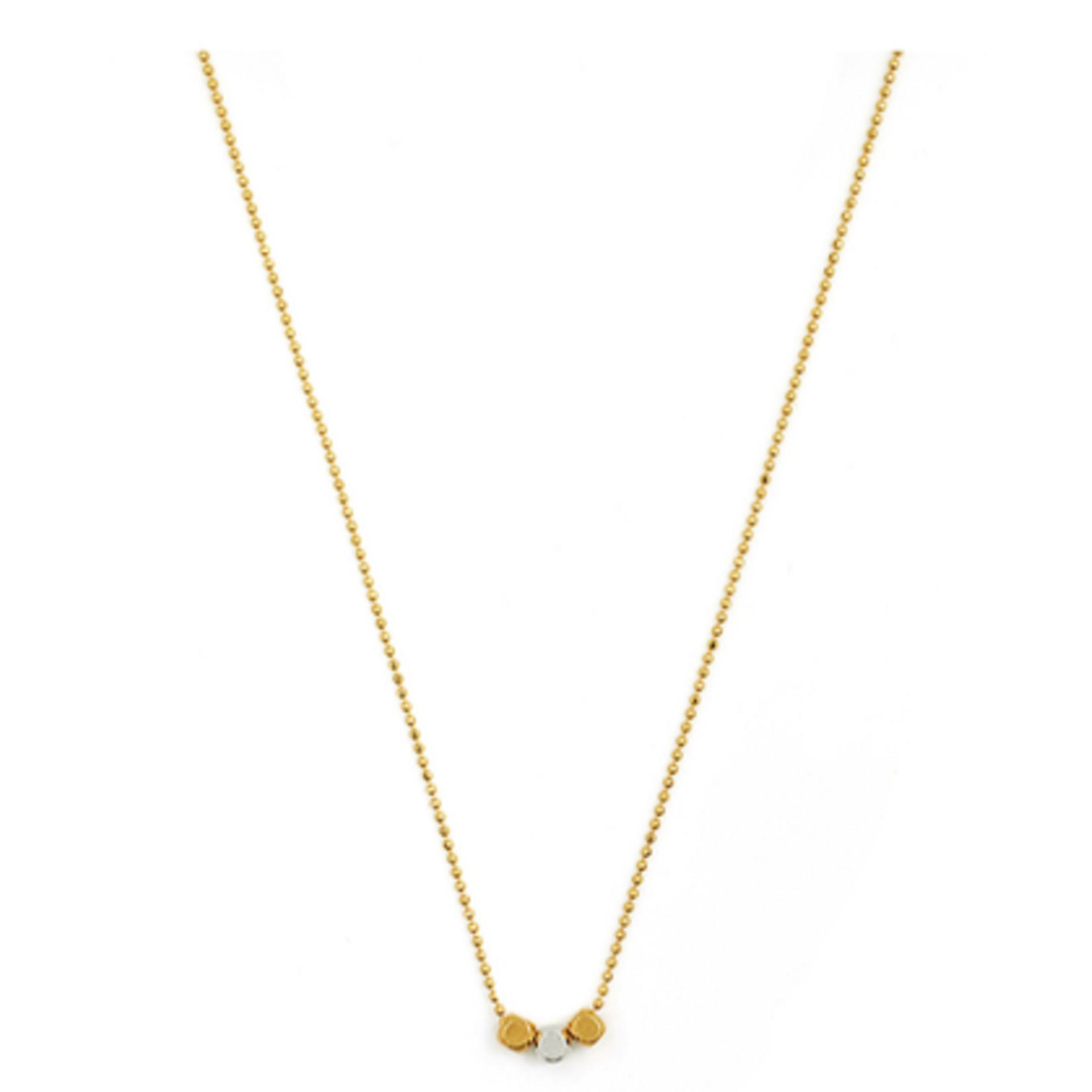 Collier Minimalist Dot Gold