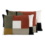 Haomy Housse de coussin Tamba Brick 40*60