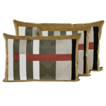 Haomy Housse de coussin Tokyo Kaki 40*60