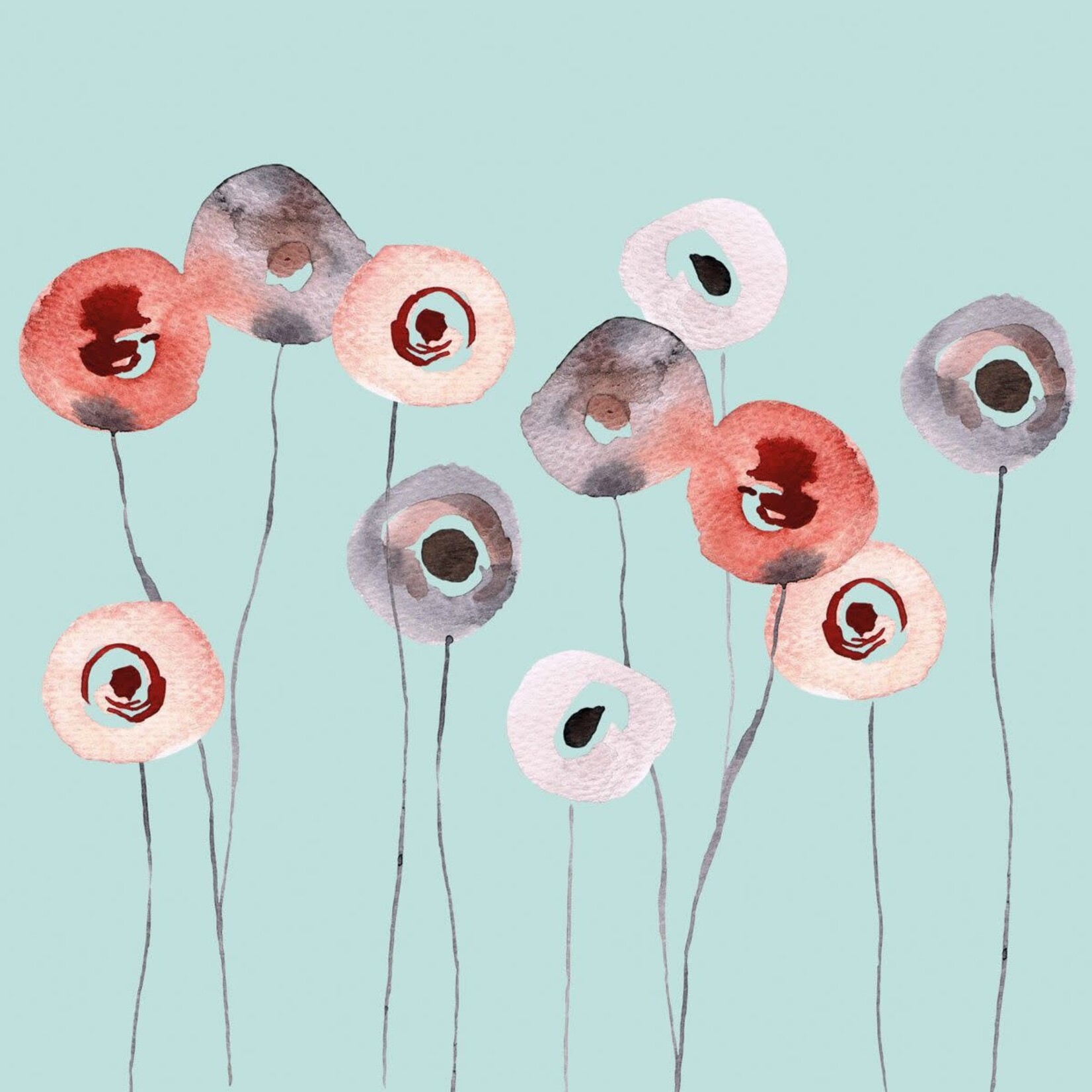 Serviettes en Papier Soft Flowers 33*33