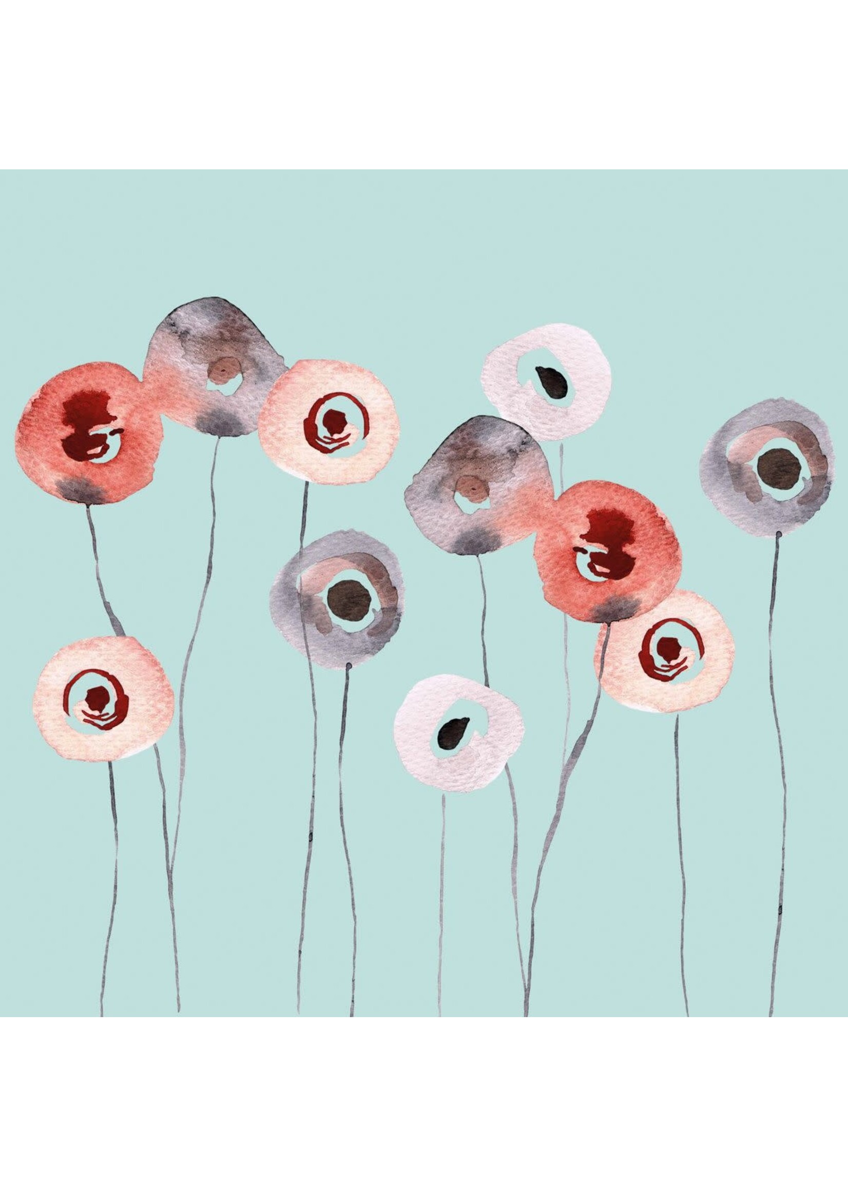 Serviettes en Papier Soft Flowers 33*33