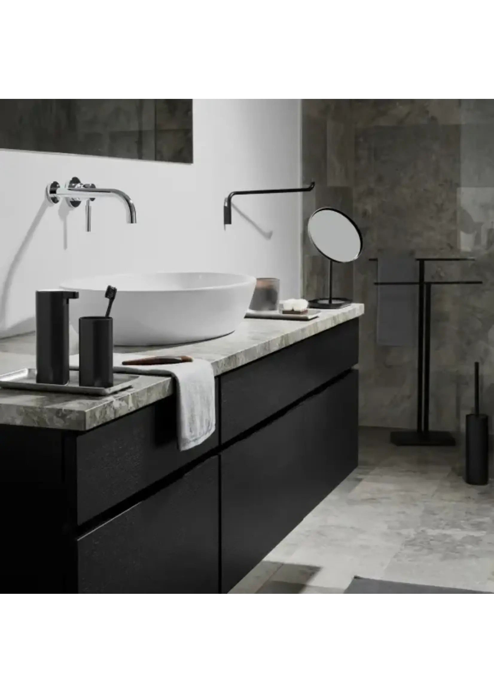 Blomus Menoto Porte Serviettes Black Mat