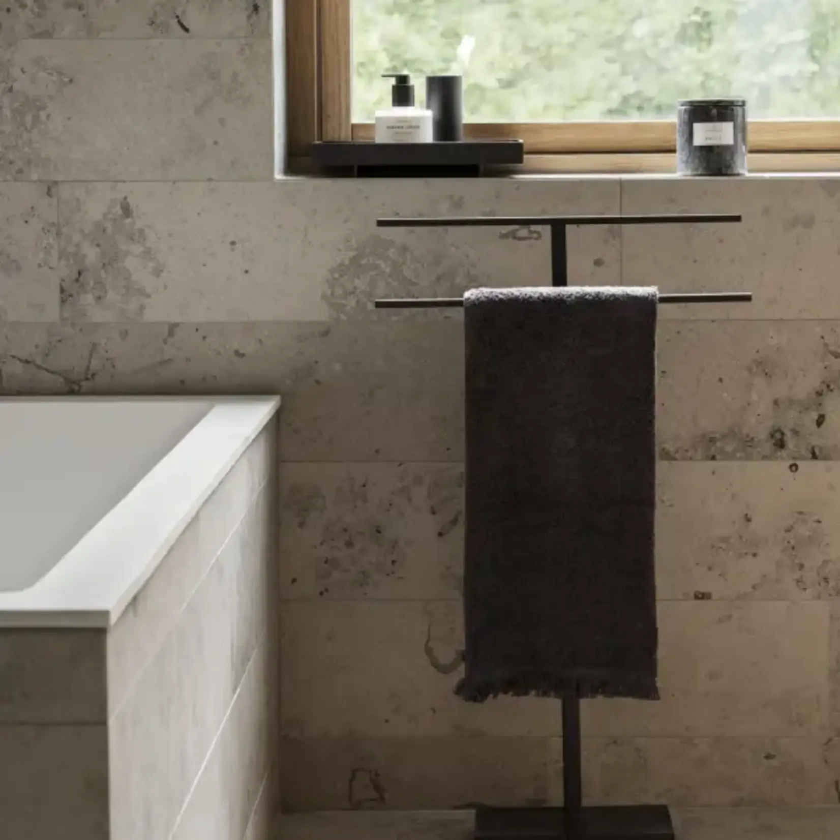 Blomus Menoto Porte Serviettes Black Mat