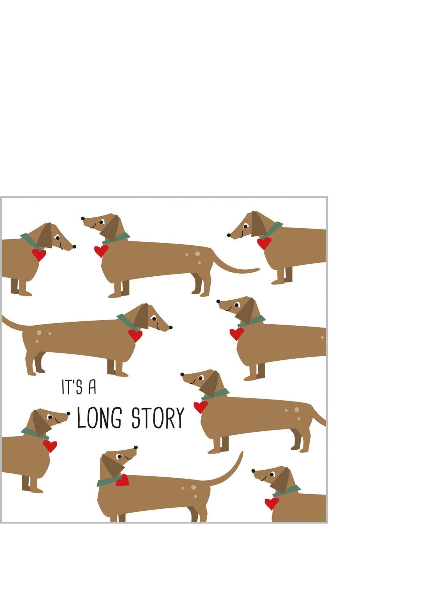 Serviettes en Papier Long Story 25*25