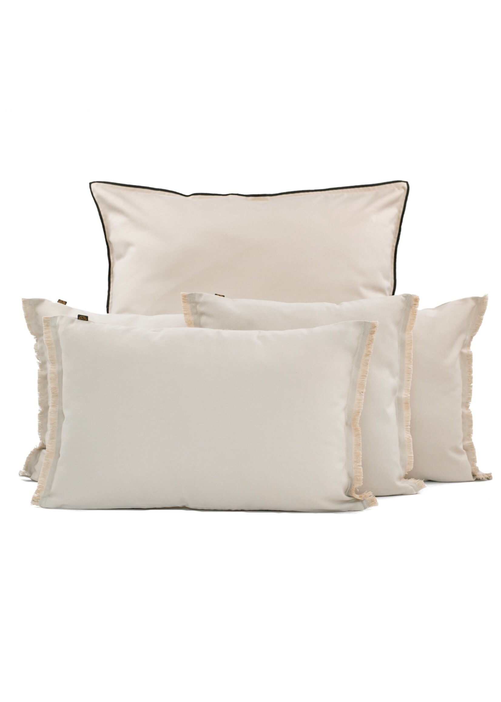 Haomy Housse de coussin Outdoor Bimini Ivoire 45*45
