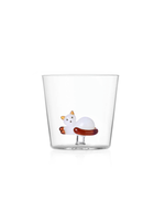 Ichendorf Milano Tabby Cat Tumbler Chat Couché Queue Ambre