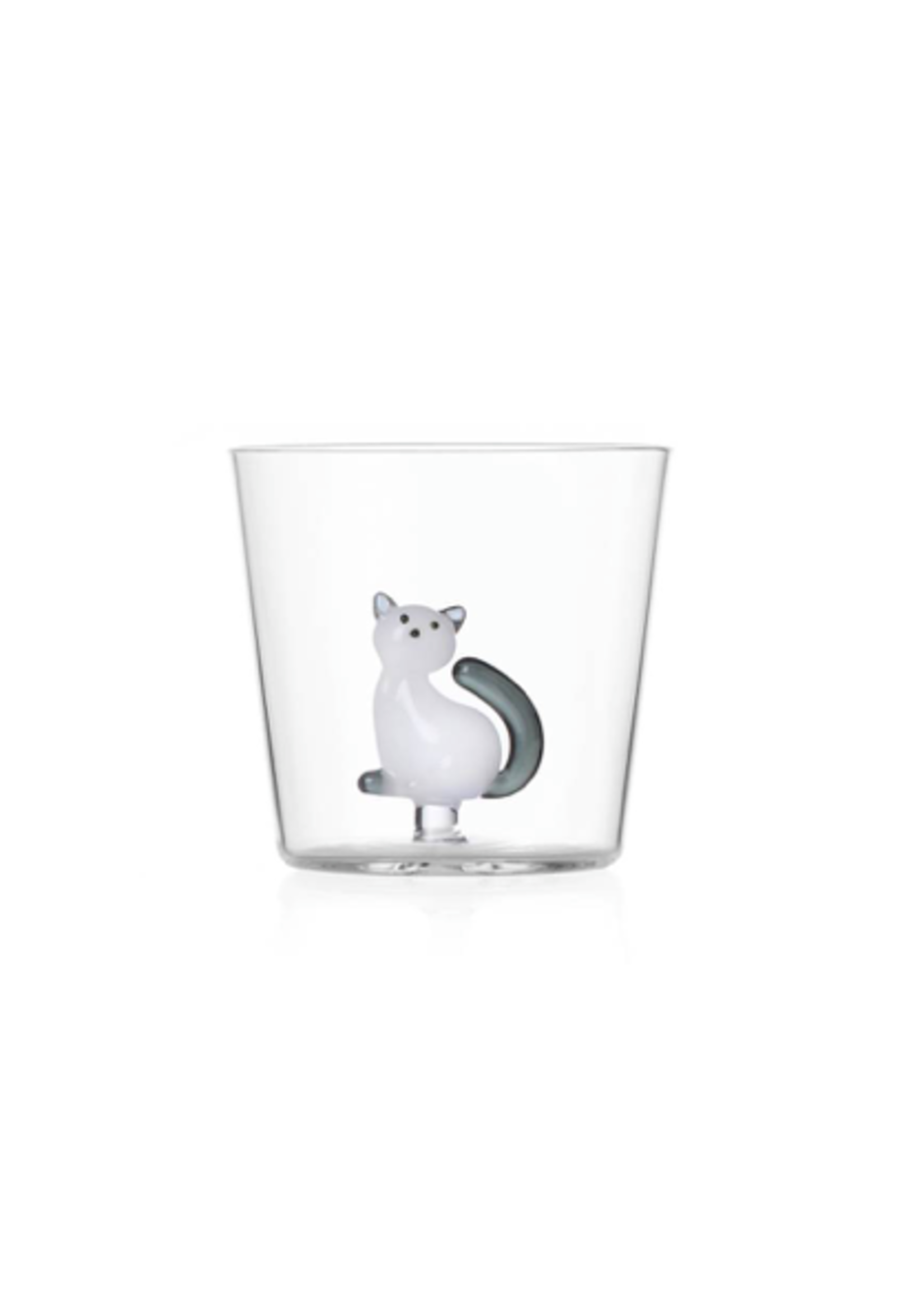 Ichendorf Milano Tabby Cat Tumbler Chat Queue Grise