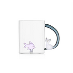 Ichendorf Milano Tabby Cat Mug Chat et Poisson