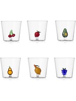 Ichendorf Milano Fruits and Flowers Set de 6 Verres Assortis