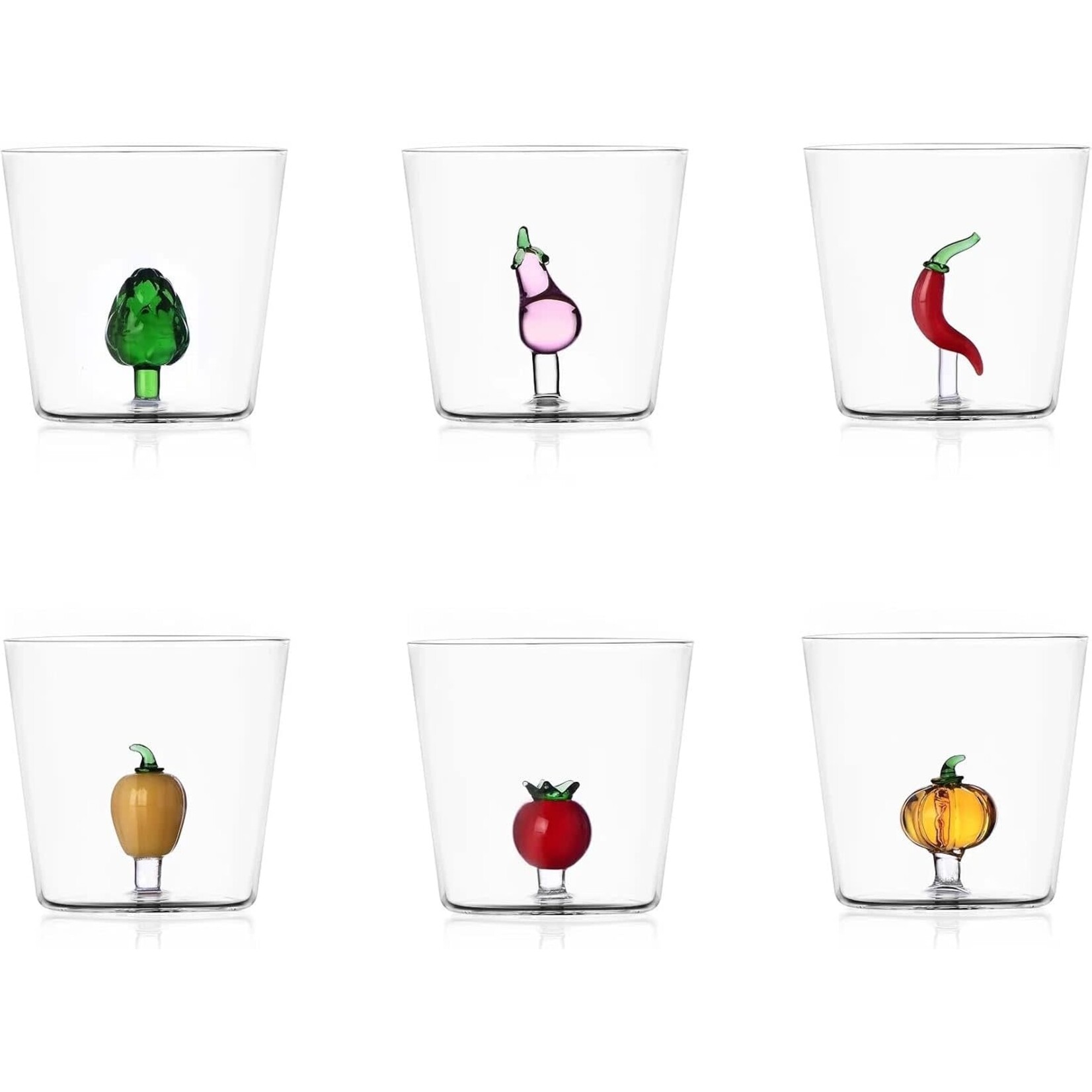 Ichendorf Milano Vegetables Set de 6 Verres Assortis