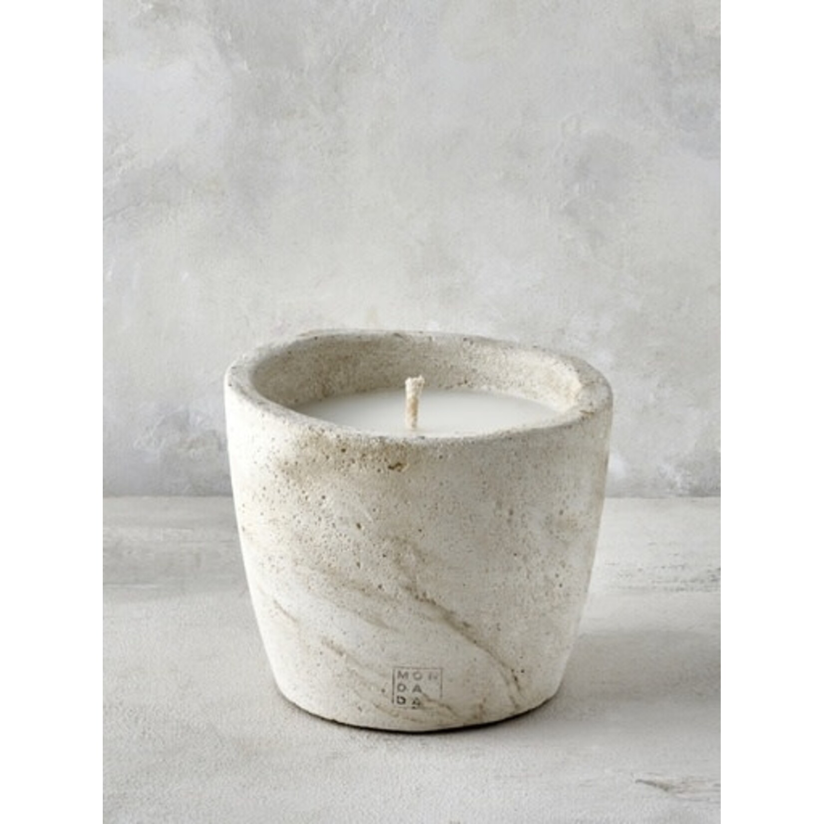 Mon Dada Mon Dada Bougie Outdoor Urban Medium Ecru + Couvercle
