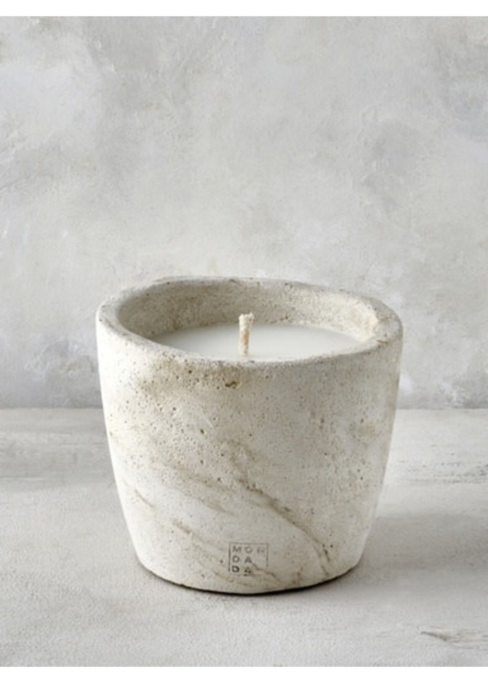 Mon Dada Mon Dada Bougie Outdoor Urban Medium Ecru + Couvercle