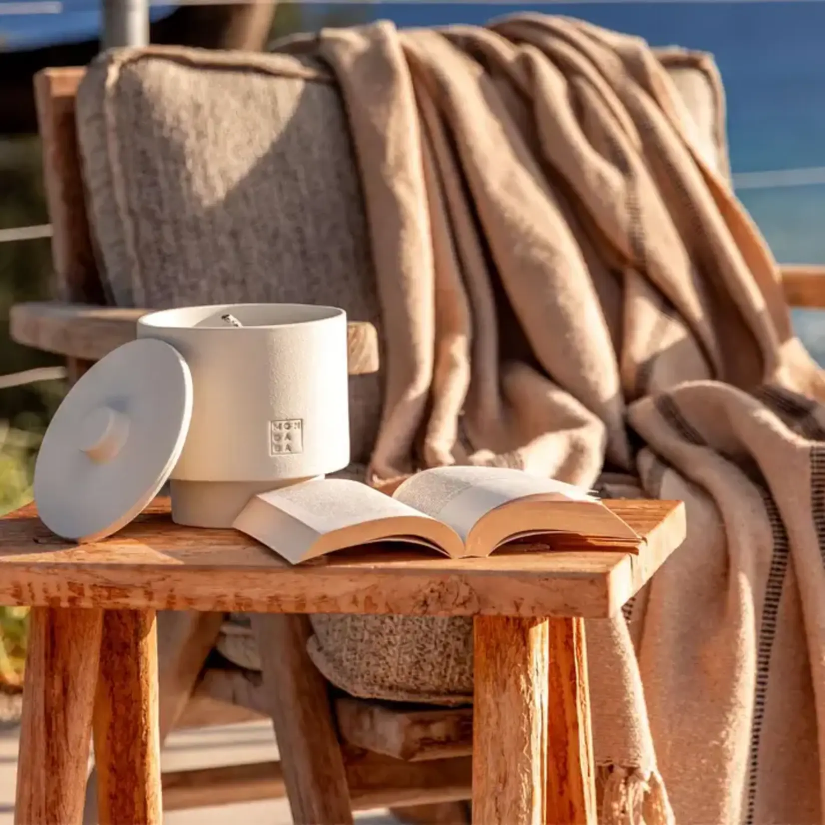 Mon Dada Mon Dada Bougie Outdoor June Dover Two + couvercle