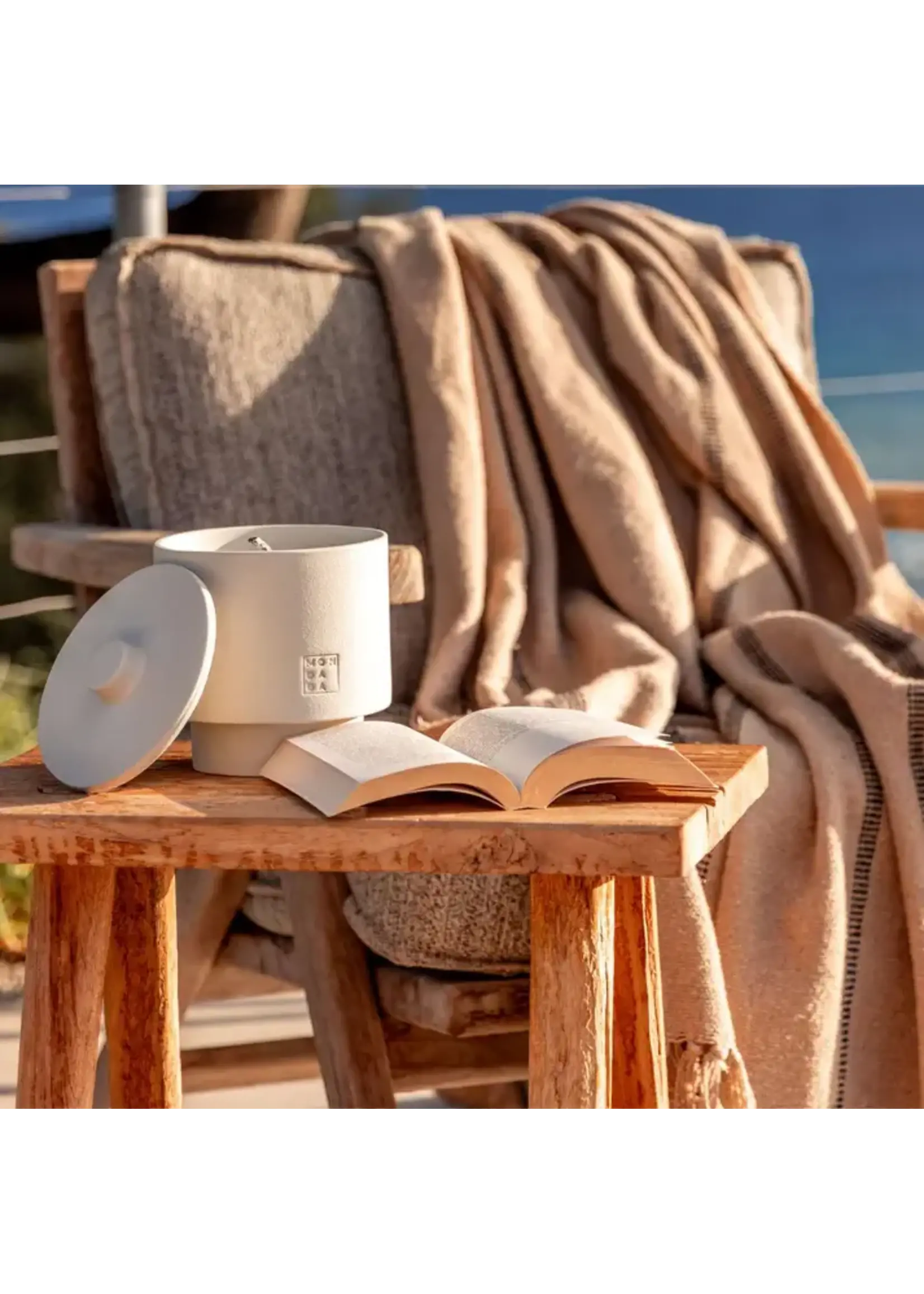 Mon Dada Mon Dada Bougie Outdoor June Dover Two + couvercle