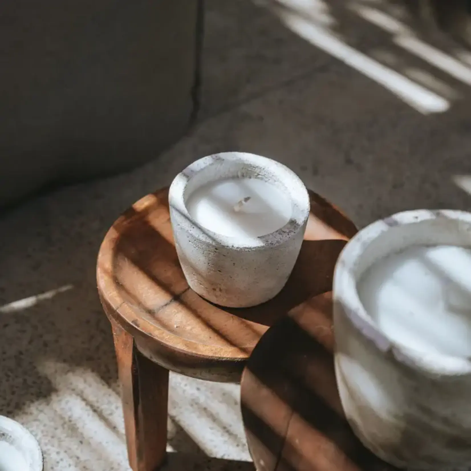 Mon Dada Mon Dada Bougie Outdoor Urban Large Ecru + Couvercle