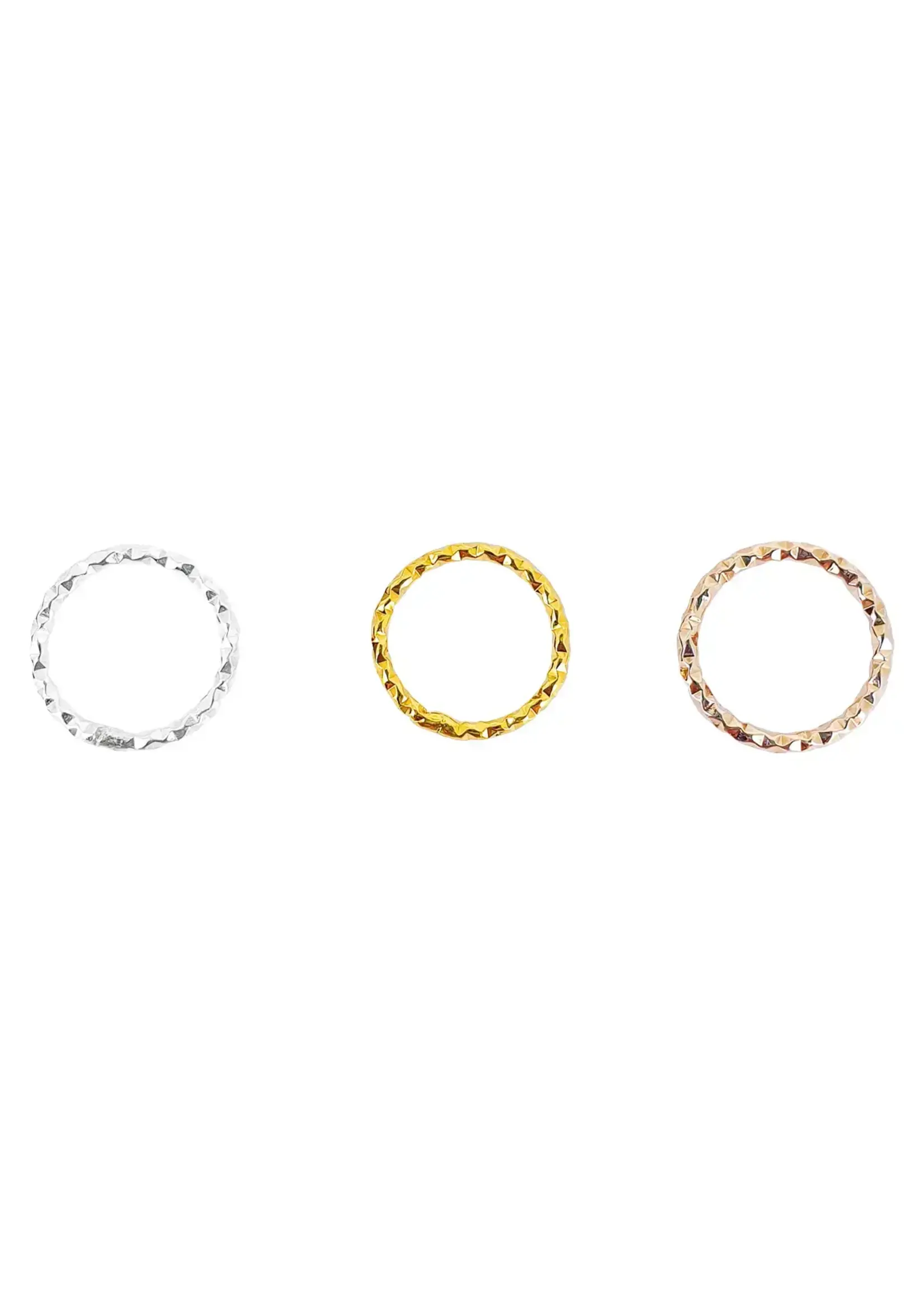 Sophie Deschamps Bracelet Fil Anneau Ciselé