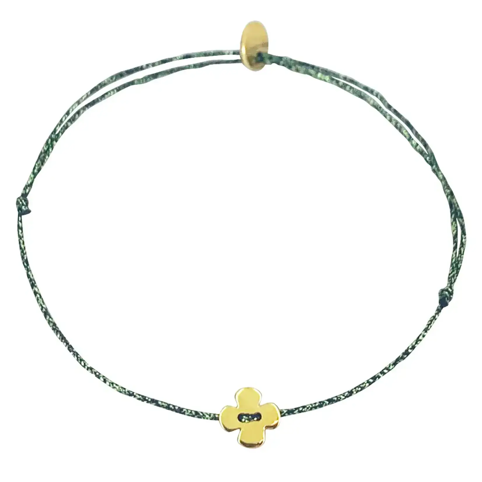 Sophie Deschamps Bracelet Fil Little Trèfle Or