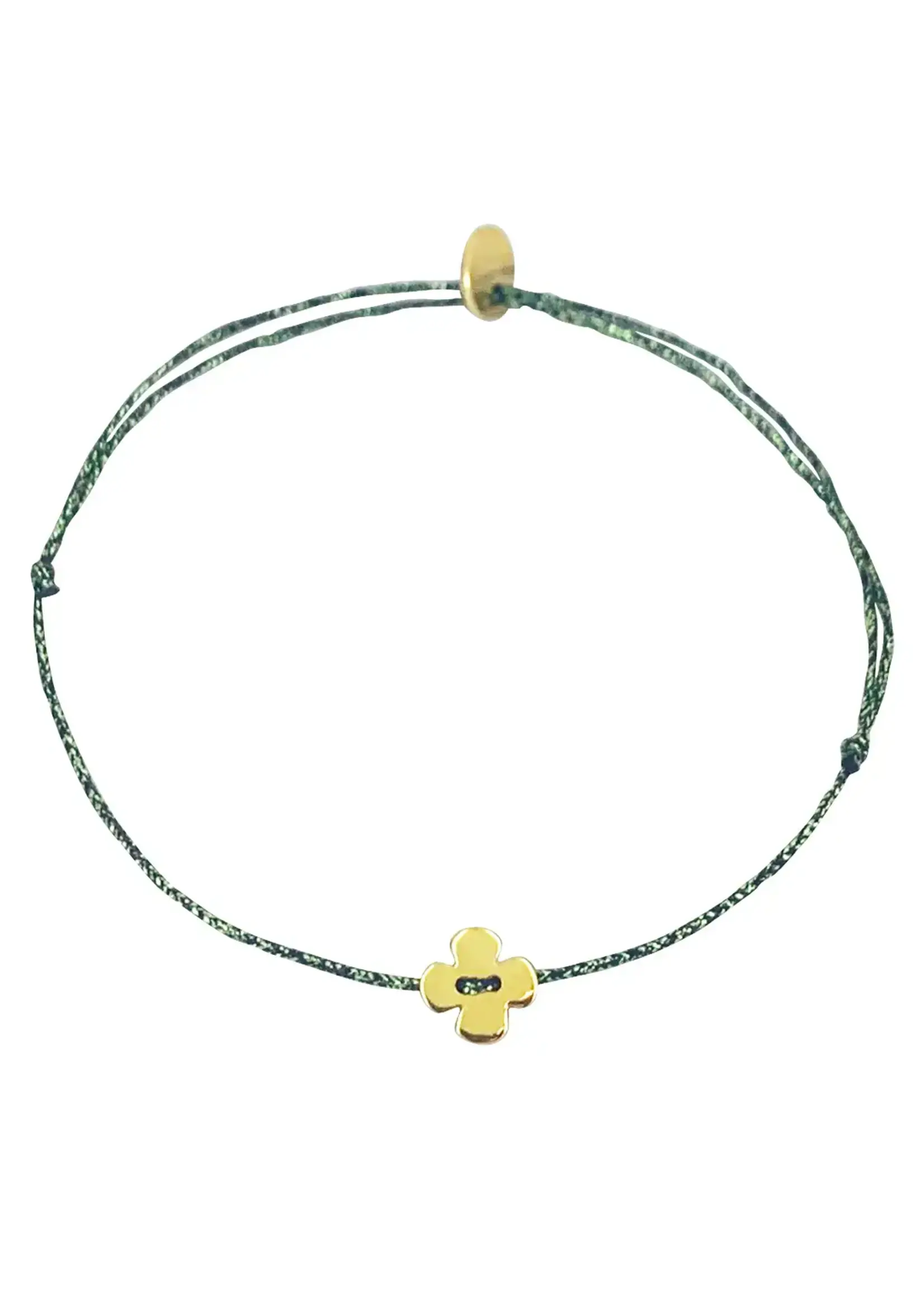 Sophie Deschamps Bracelet Fil Little Trèfle Or