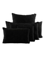 Haomy Housse de coussin California Noir 45*45