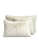 Haomy Housse de coussin Chamonix Ivoire 40*60