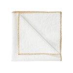 Haomy Serviette de Table Verone Blanc