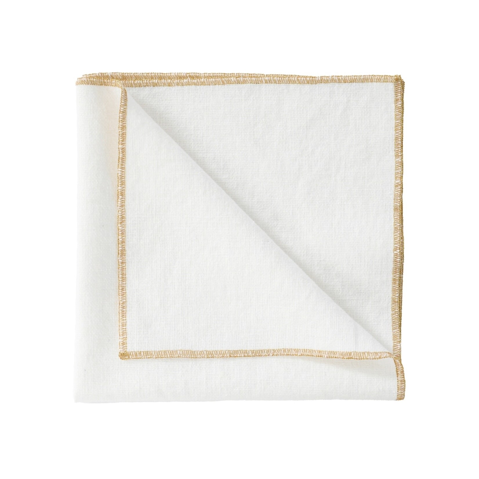 Haomy Serviette de Table Verone Blanc