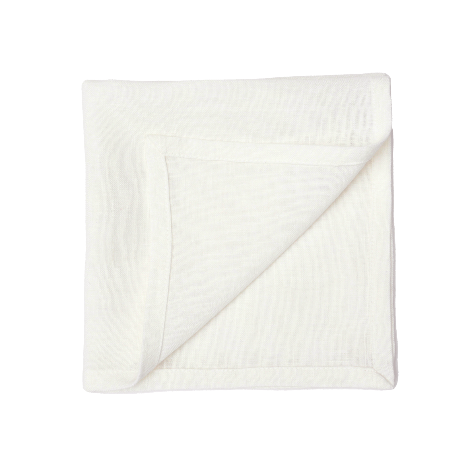 Haomy Serviette de Table Pise Blanc