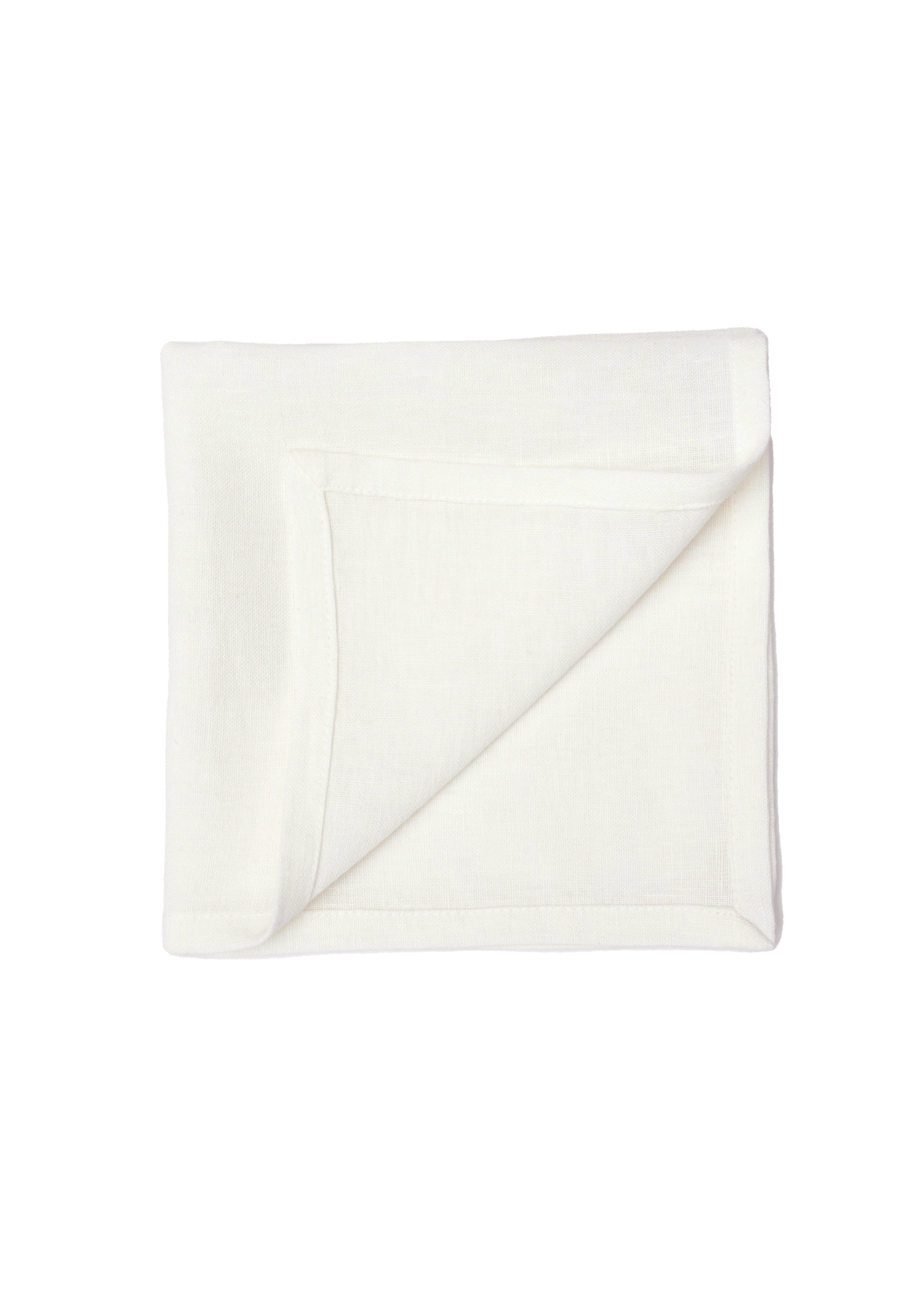 Haomy Serviette de Table Pise Blanc