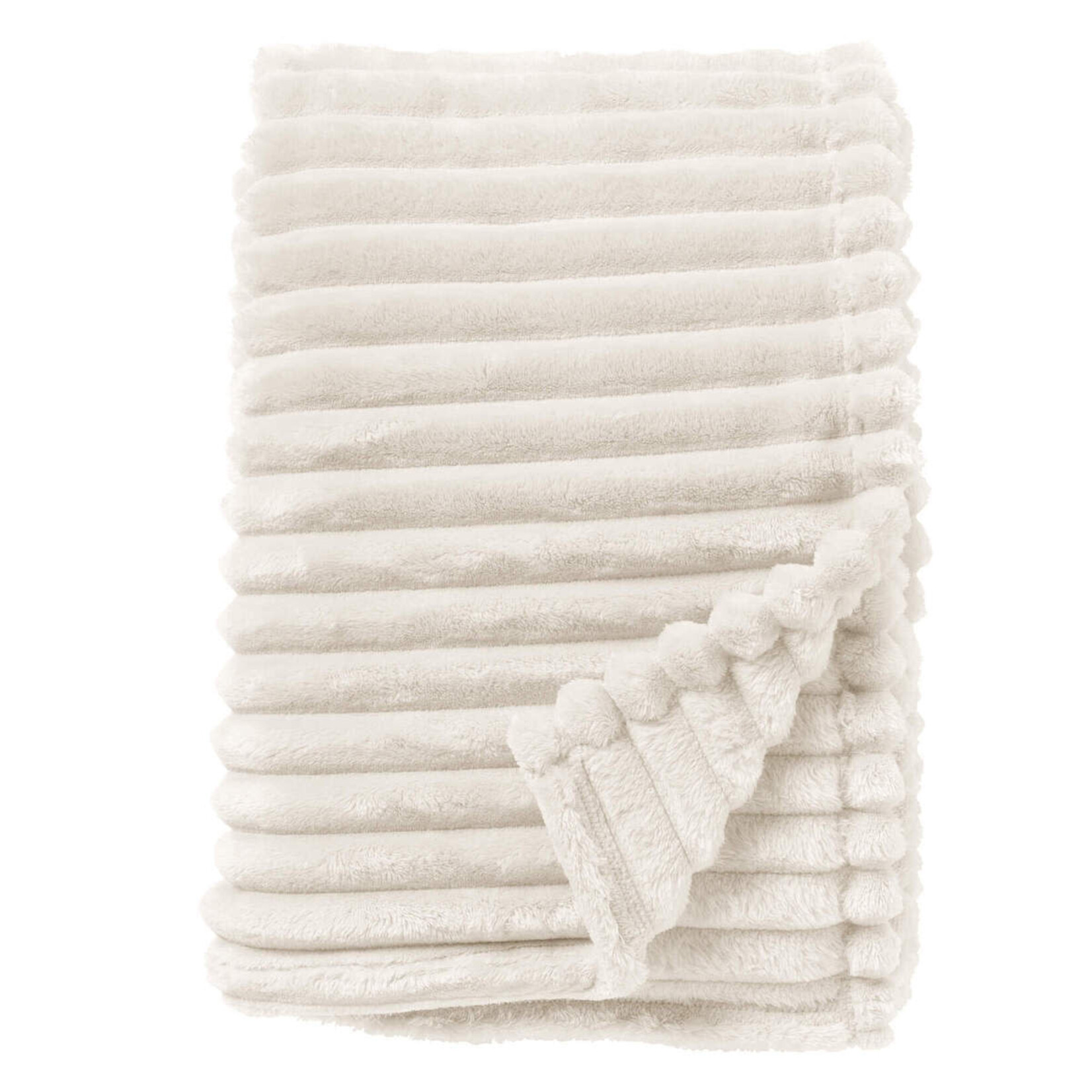 Bivouac Plaid Ricky Snow White 150*200