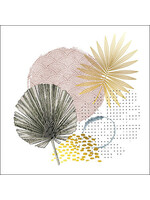 Serviettes en Papier Palms and Patterns