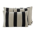 Haomy Housse de coussin Rio Noir 45*45