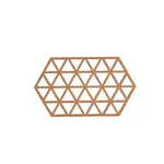 Zone Sous-Plat Silicone XL Triangles Terracotta Light