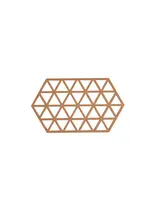 Zone Sous-Plat Silicone XL Triangles Terracotta Light