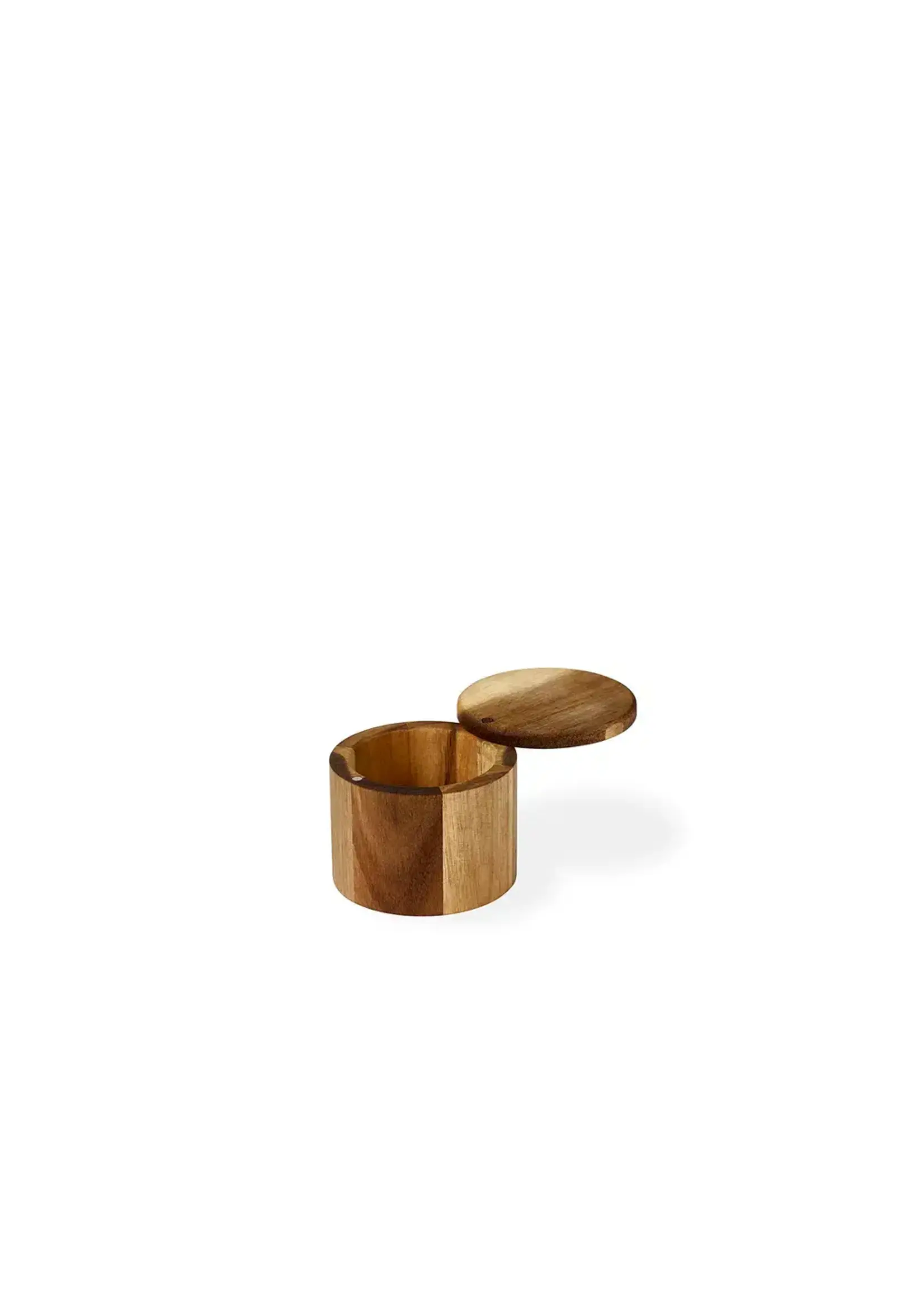 Holm Pot à Sel en Acacia