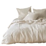 Haomy Housse de Couette Harlem 240*260 Lin