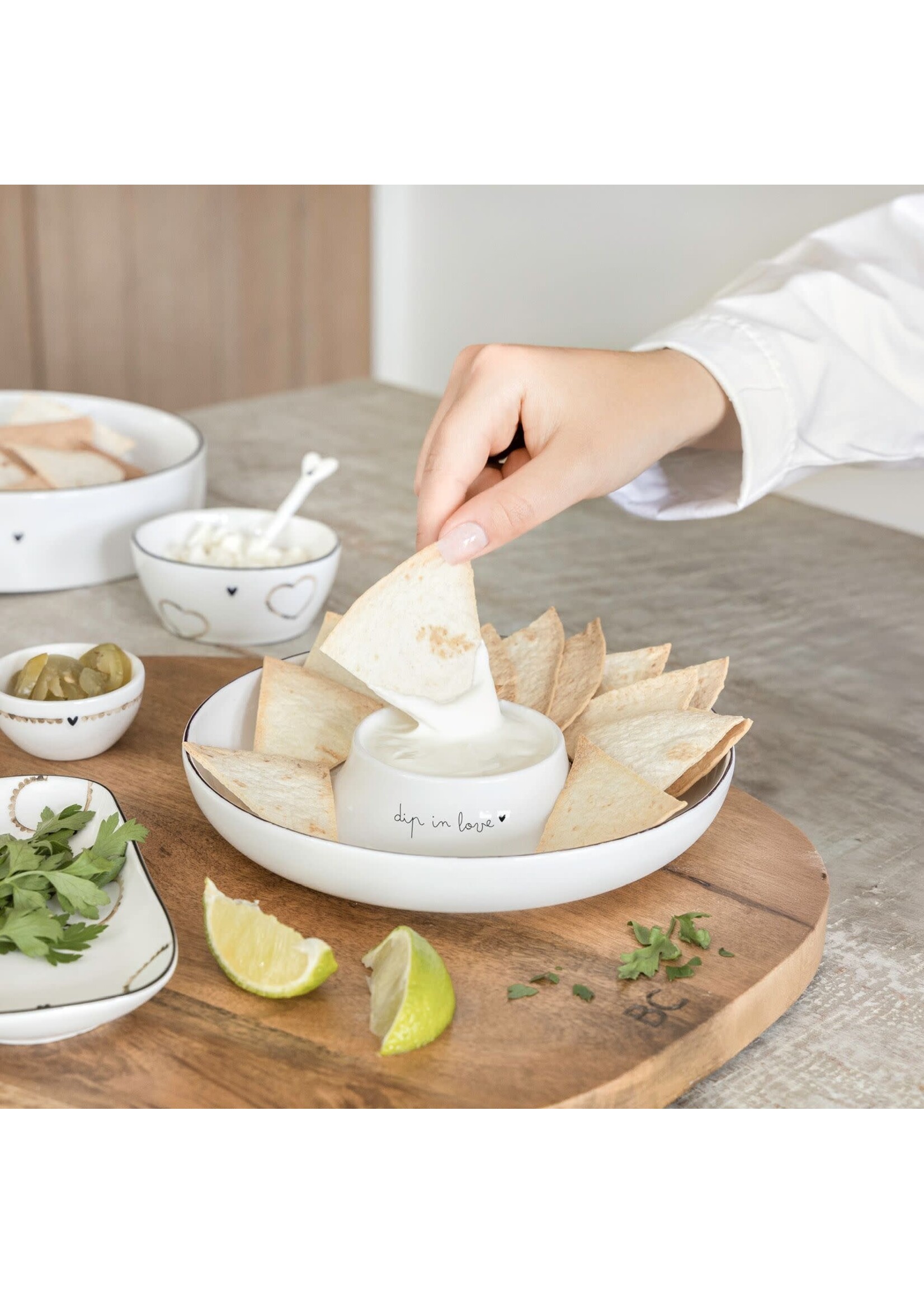 Bastion Collections Bol à Tapas Dip in Love 19 cm